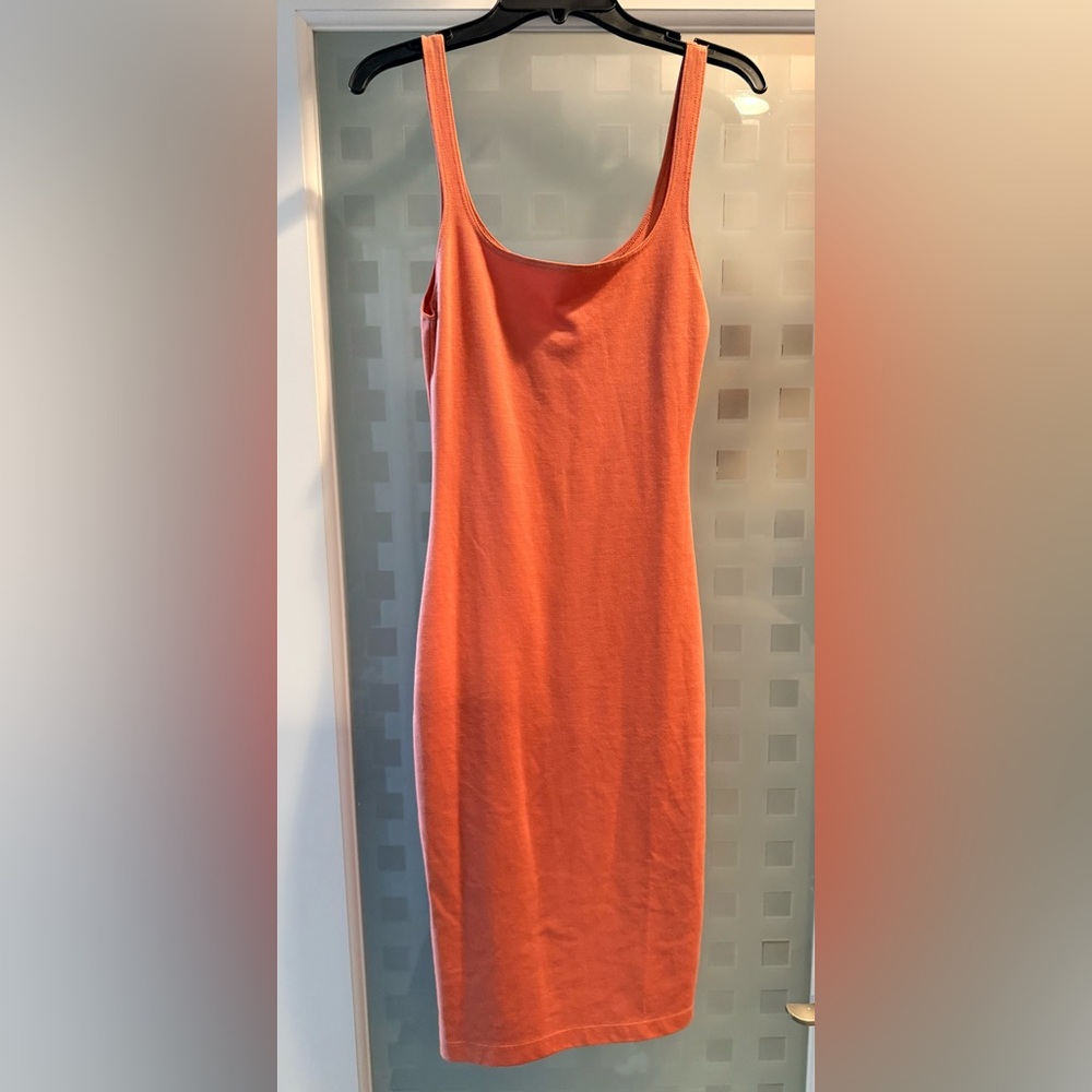 Dusty Pink Sleeveless Bodycon Dress